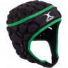 Gilbert Falcon Black Green Headguard Black/Green