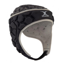 Gilbert Falcon Black Green Headguard Black/Green