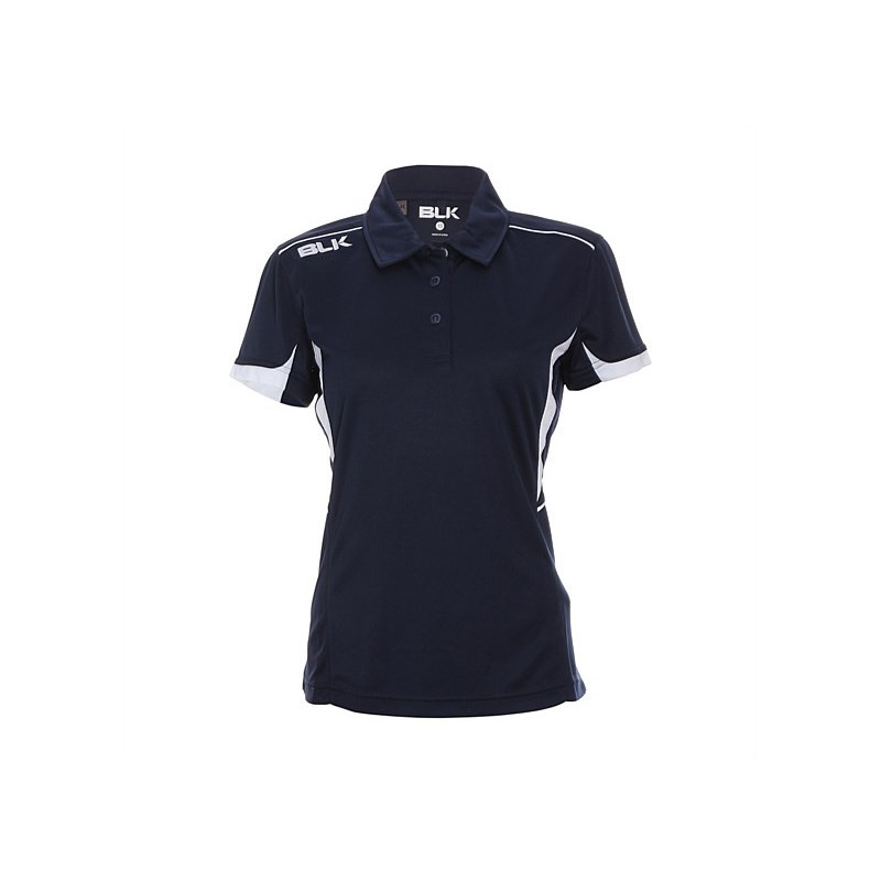 BLK Tek V Polo Ladies Navy