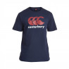 CCC LOGO TEE NAVY/FLAG RED/WHITE